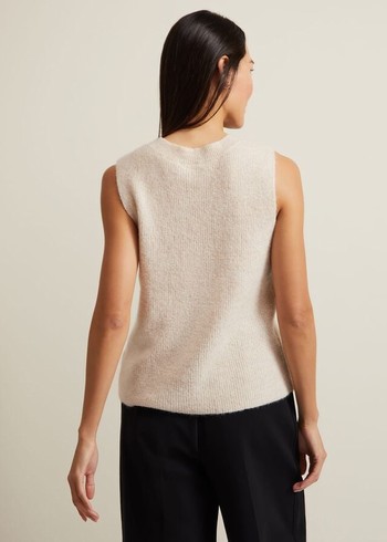 Phase Eight Daniella Mohairted Knitwear Grey Canada | ZCVLUQ-984